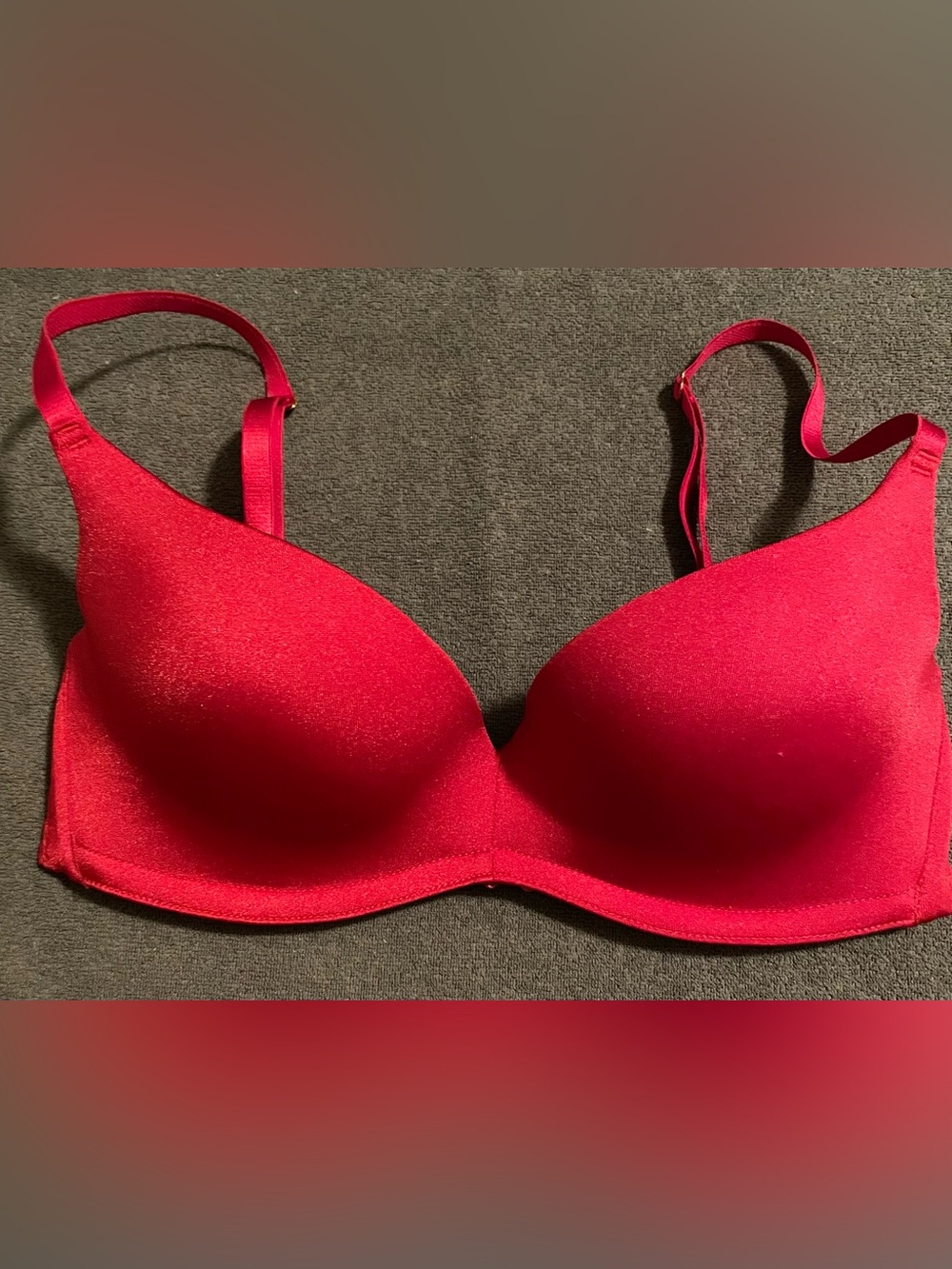 New - Upbra T-shirt bra -32C - Red